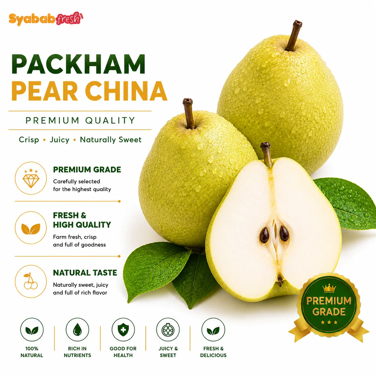 Packham Pear China โ gambar 3