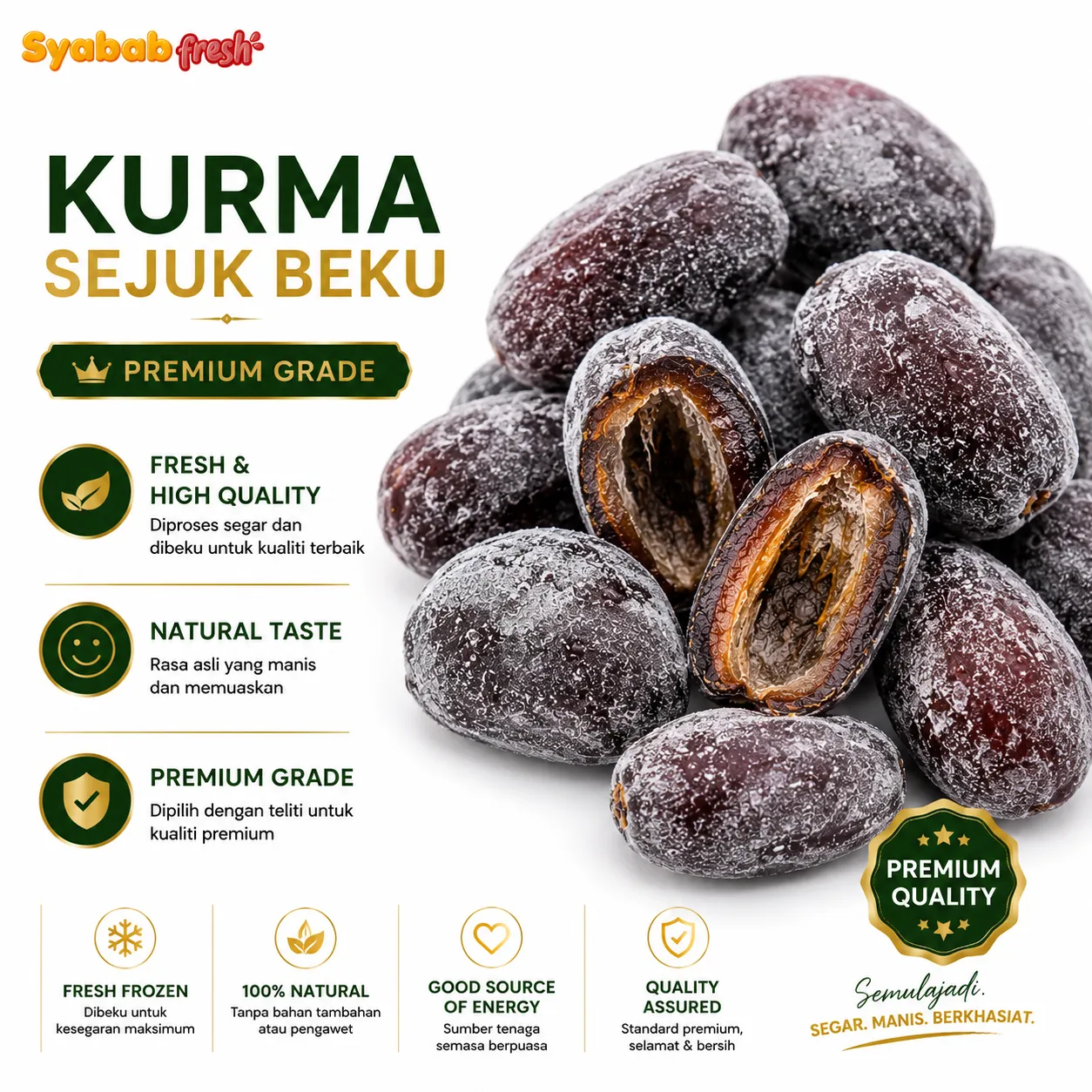 Kurma Sejuk Beku โ gambar 3
